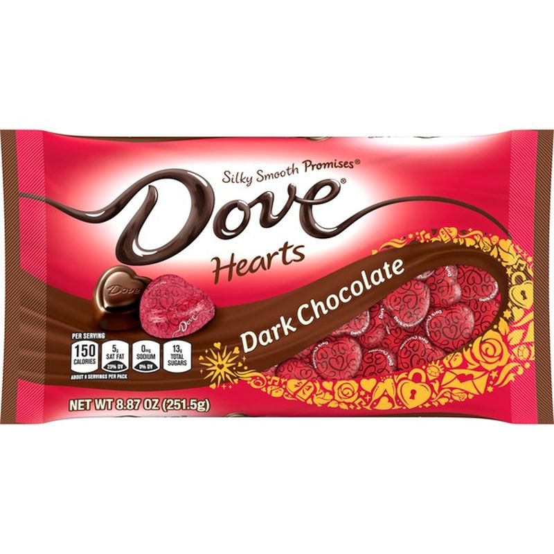 valentines day dove chocolate