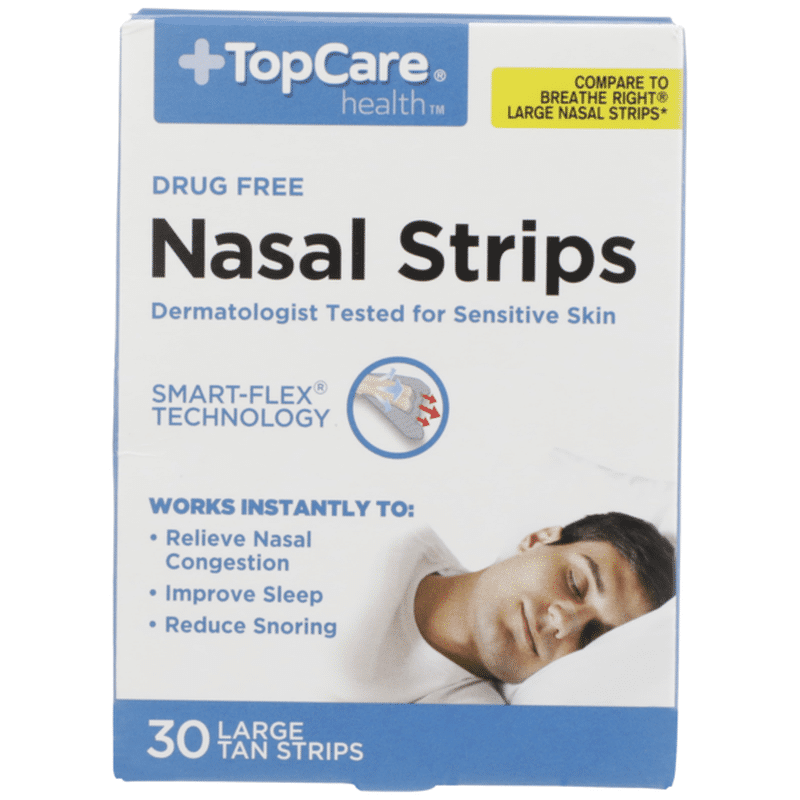 TopCare Large Nasal Strips, Tan (30 ct) Delivery or Pickup Near Me ...