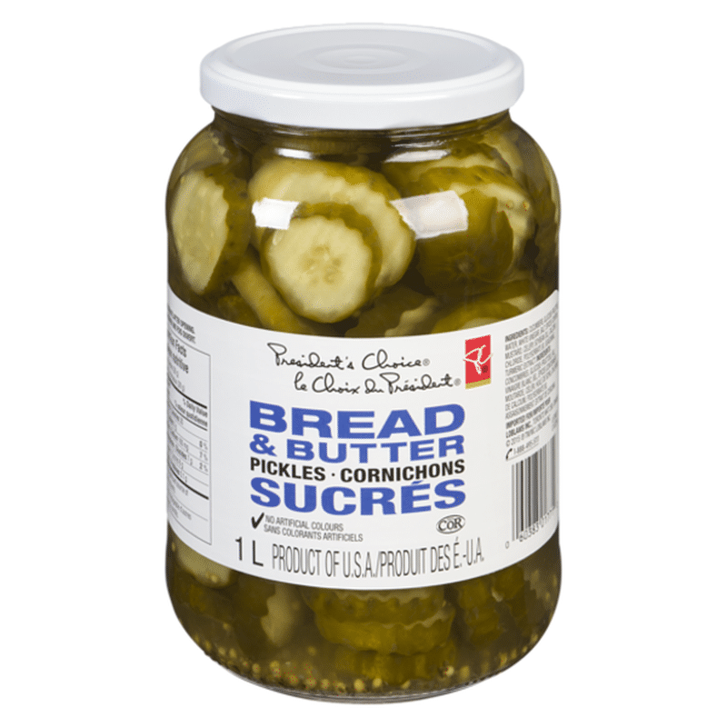 Bread & Butter Deli Sliced Pickles (1000 ml) Instacart