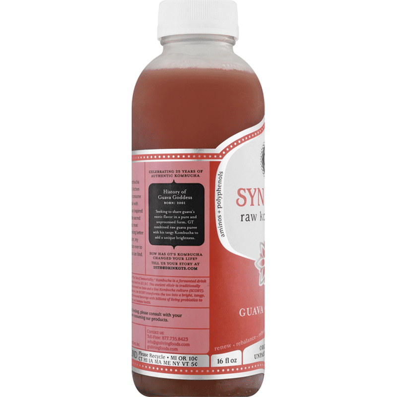 synergy kombucha guava synergy kombucha guava