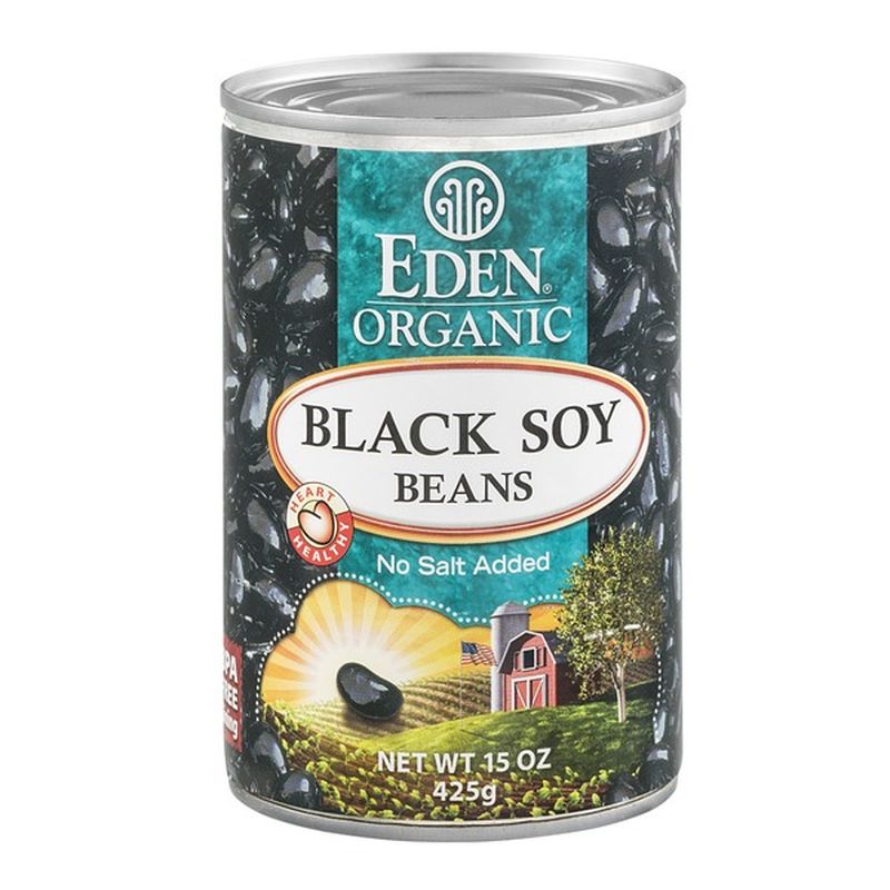 Eden Black Soy Beans, No Salt Added (15 oz) Instacart