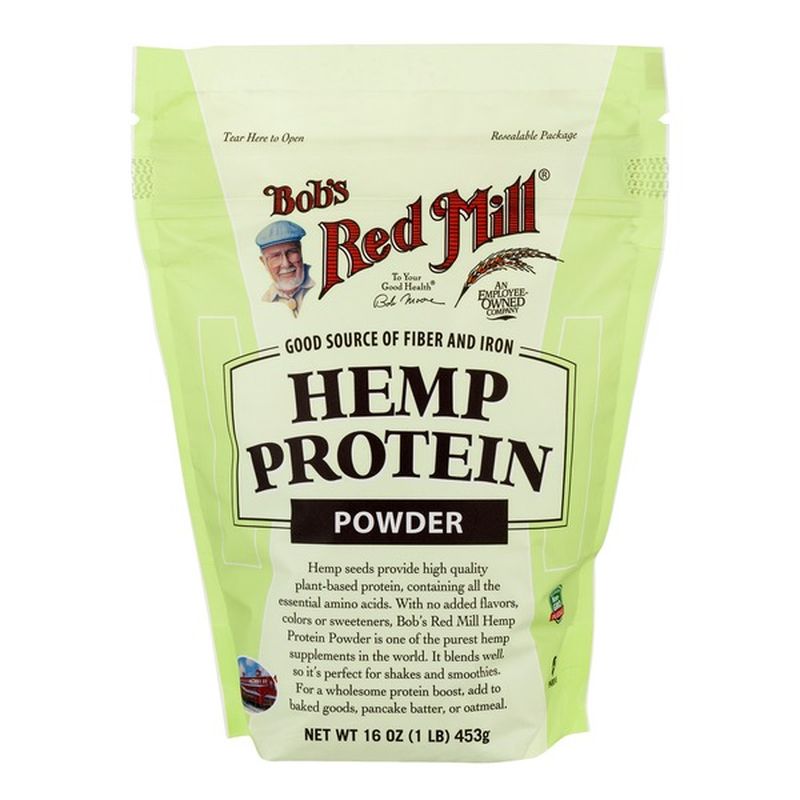 Bob's Red Mill Protein Powder, Hemp (16 oz) - Instacart