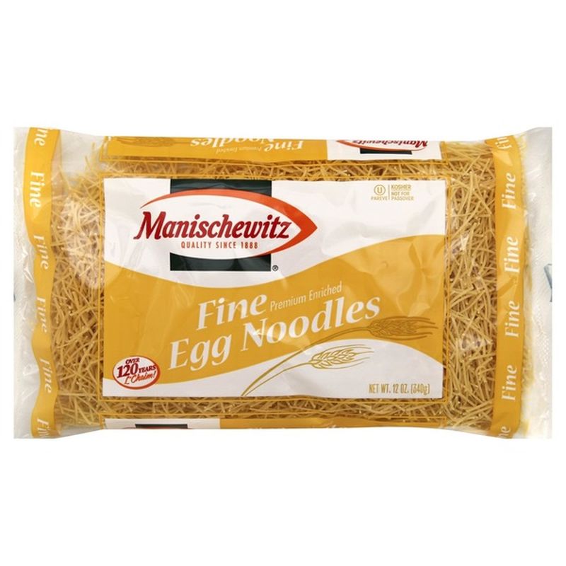 Manischewitz Egg Noodles, Homestyle, Fine (16 oz) from Key Food Instacart