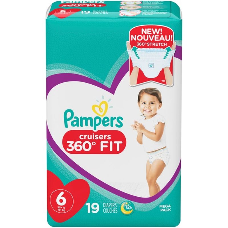 pampers 360 size 6