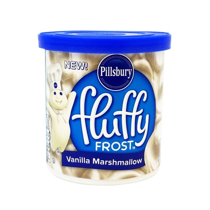 Pillsbury Frosting, Fluffy, Vanilla Marshmallow (12 oz) Instacart