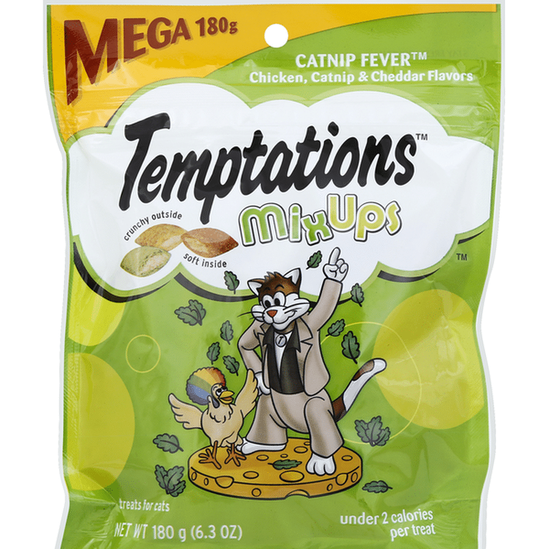 Temptations MixUps Catnip Fever Cat Treats (6.3 oz) Instacart