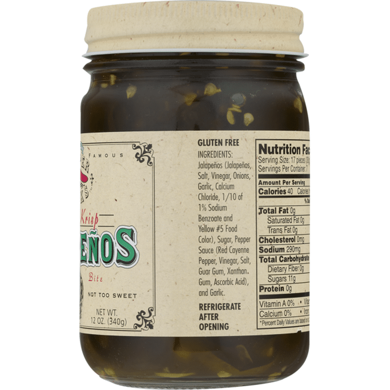 Texas Pepper Works Jalapenos CandyKrisp (12 oz) Delivery or Pickup