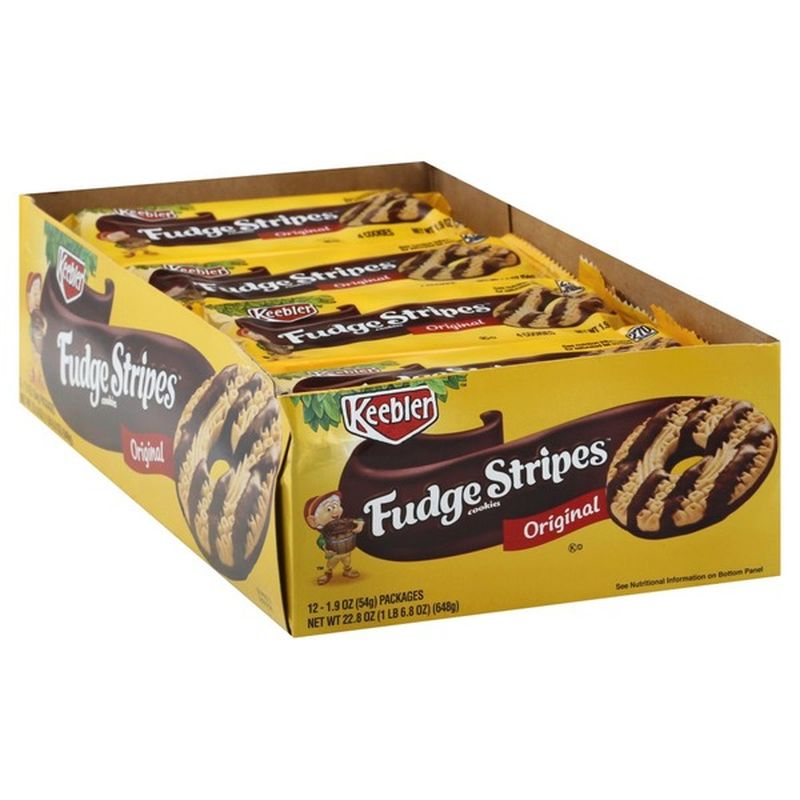 Keebler Fudge Stripes Original Cookies (1.9 oz) Instacart