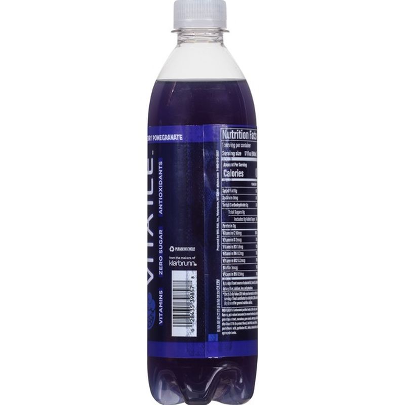 Vita Ice Sparkling Water, Acai Blueberry Pomegranate (17 oz) Instacart