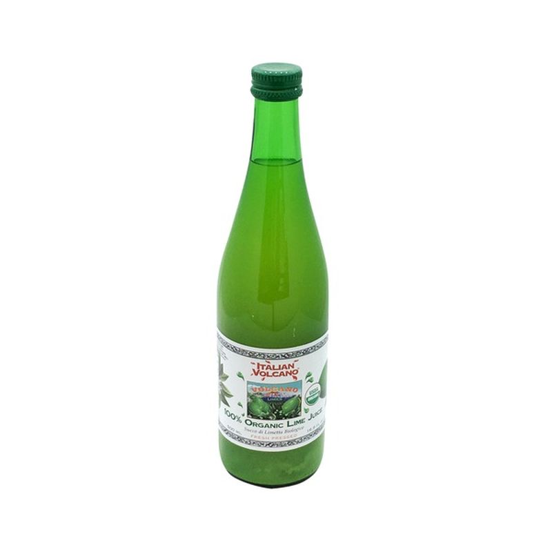 Italian volcano lime juice 100 organic 16 9 oz instacart