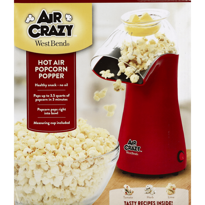 Air Crazy Popcorn Popper, Hot Air (1 each) Instacart