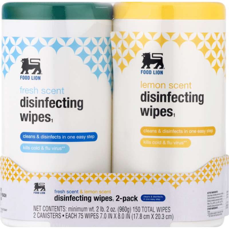 Food Lion Disinfecting Wipes Combo Pack (2 ct) - Instacart