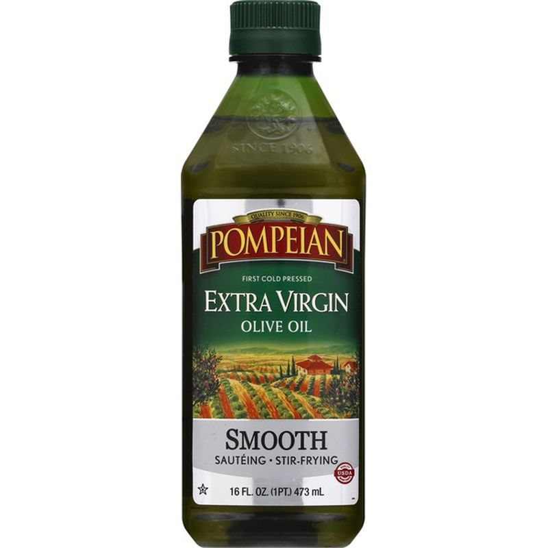 Pompeian Smooth Extra Virgin Olive Oil (16 fl oz) from Price Rite ...