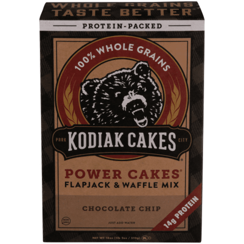 Kodiak Cakes Flapjack & Waffle Mix Chocolate Chip (18 oz) from Sprouts Farmers Market - Instacart