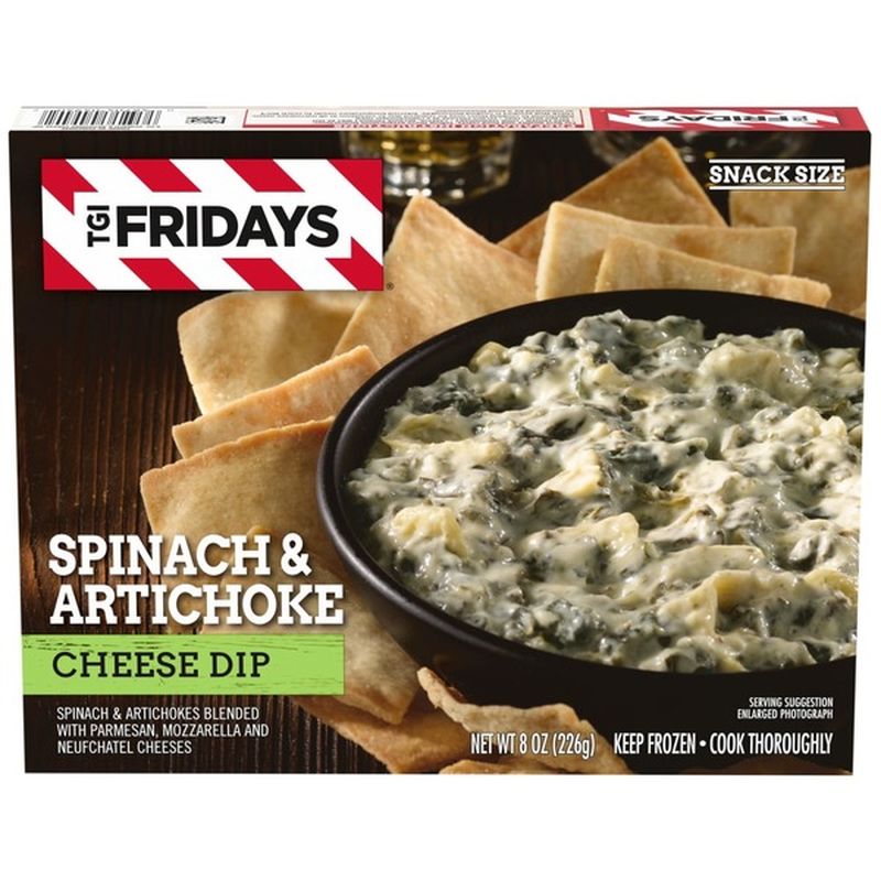TGI Fridays Spinach & Artichoke Cheese Dip (8 oz) from Kroger Instacart