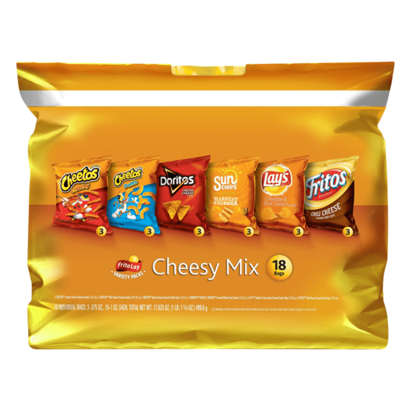 FritoLay Cheesy Mix Chips Variety Pack (18 ct) from Safeway Instacart