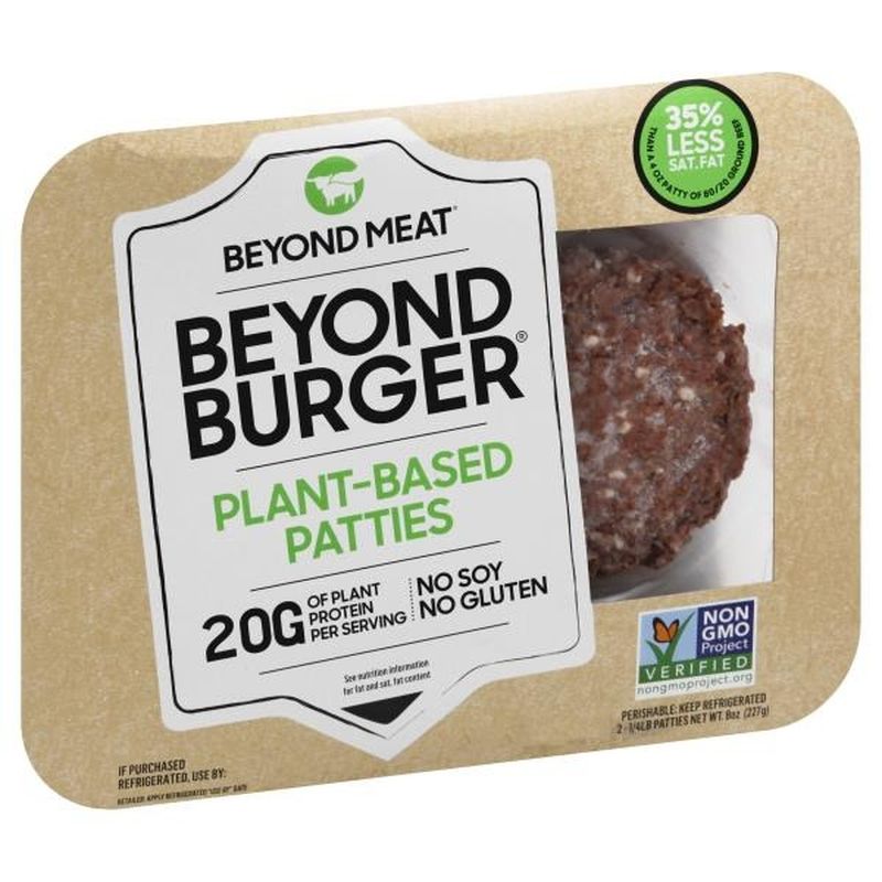 Beyond Meat PlantBased Patties (2 ct) from Publix Instacart