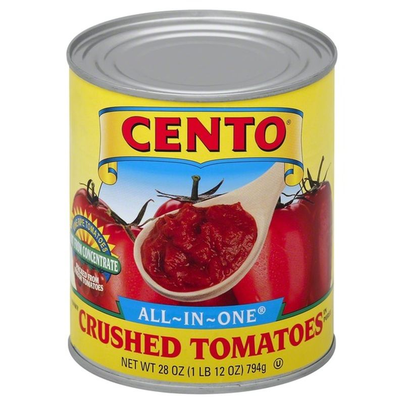 Cento AllInOne Crushed Tomatoes (28 oz) from Mariano's Instacart