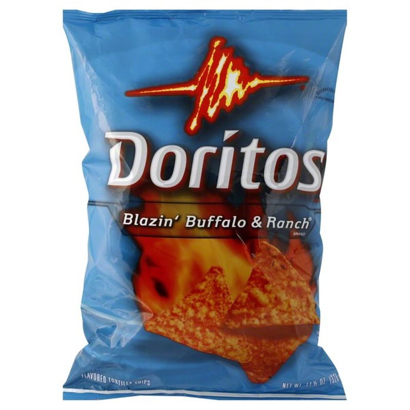 Doritos Blazin' Buffalo & Ranch Flavored Tortilla Chips (11.5 oz