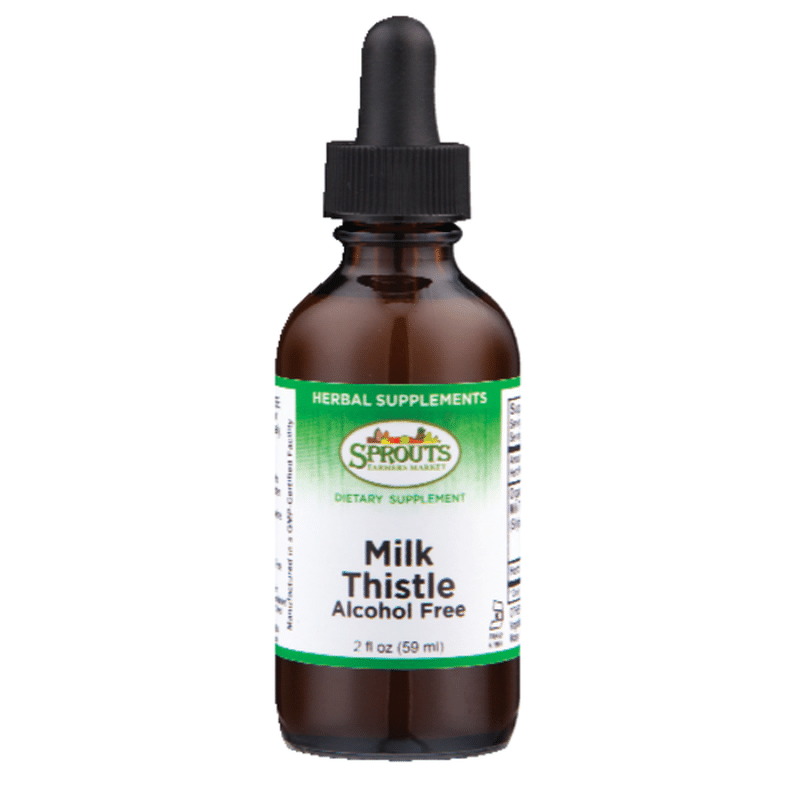 Sprouts Alcohol Free Milk Thistle (2 fl oz) Instacart