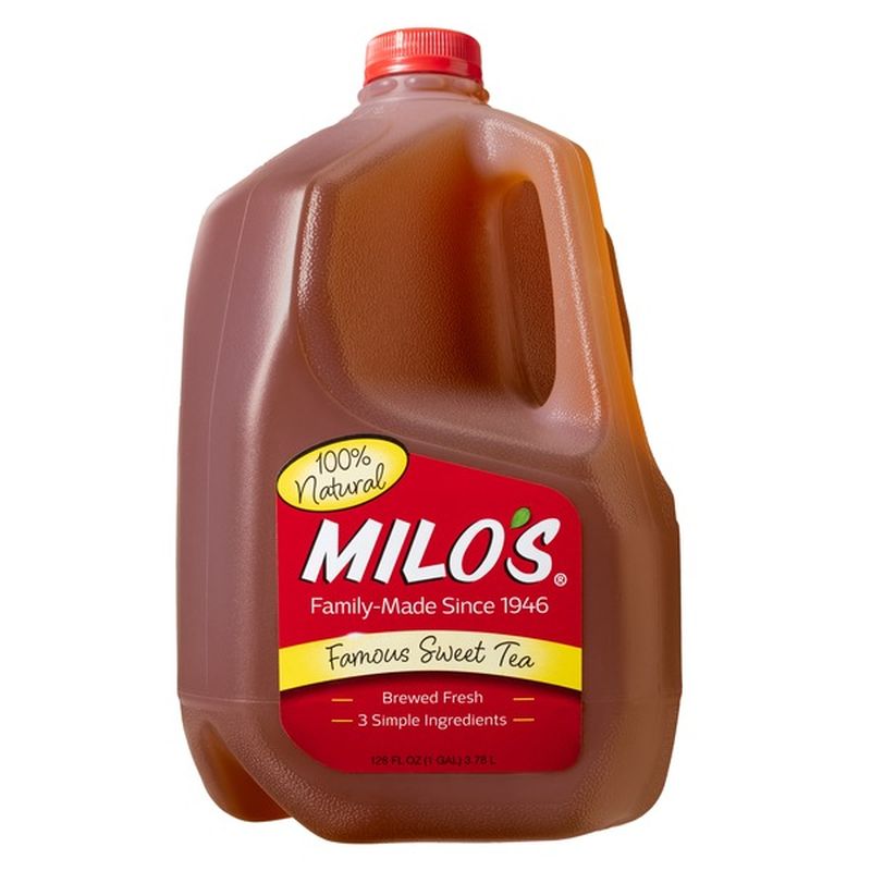 Milo's 100% Natural Famous Sweet Tea (1 gal) from Walmart - Instacart