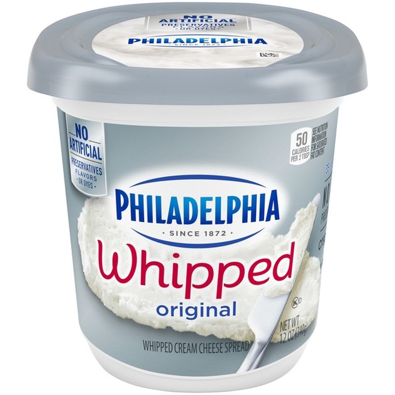 Philadelphia Original Whipped Cream Cheese (12 oz) from Publix Instacart