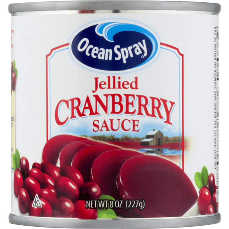 Ocean Spray Cranberry Sauce, Jellied (8 oz) Instacart