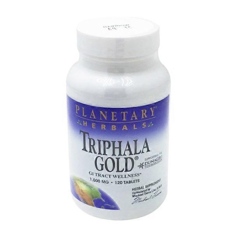 Herbals Triphala Gold 1,000 Mg Gi Tract Wellness Herbal