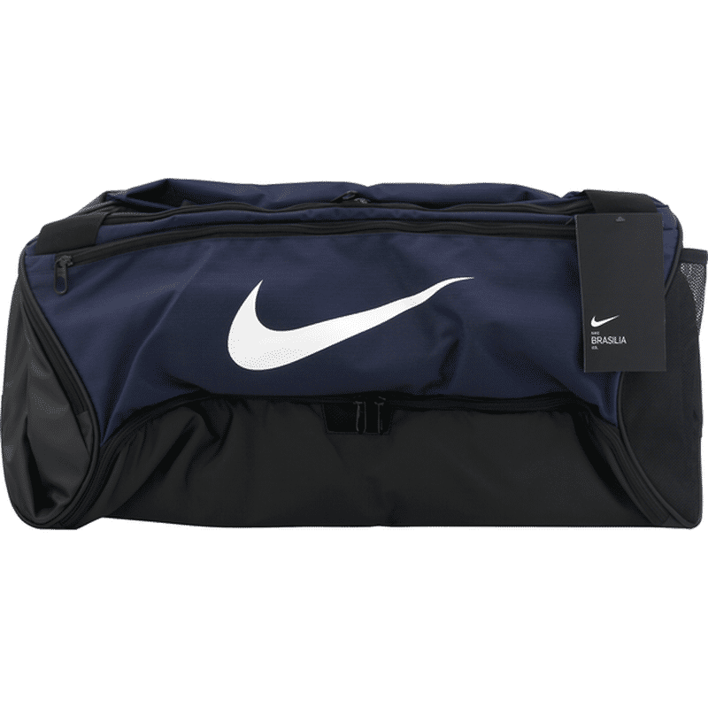 Nike Brasilia 9.0 Medium Training Duffle Bag - Midnight Navy/Black (1 ...