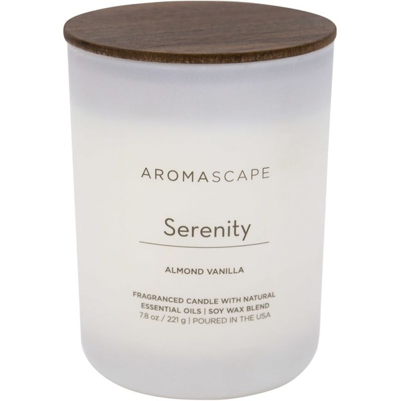 Aromascape Fragranced Candle with Natural Essential Oils Serenity
