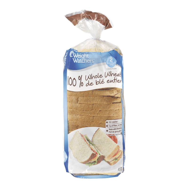 Weight Watchers 100% Whole Wheat Bread