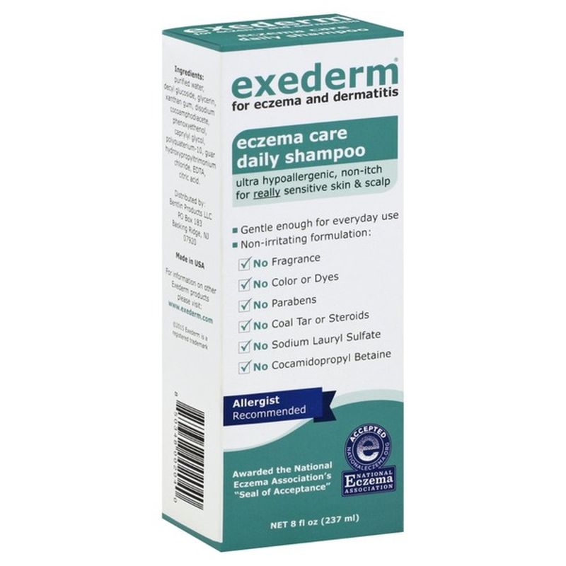 Exederm Shampoo, Daily, Eczema Care (8 oz) Instacart