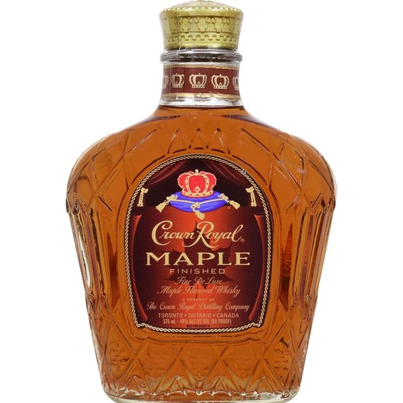 Crown Royal Maple Finished Maple Flavored Whisky, (80 Proof) (375 ml