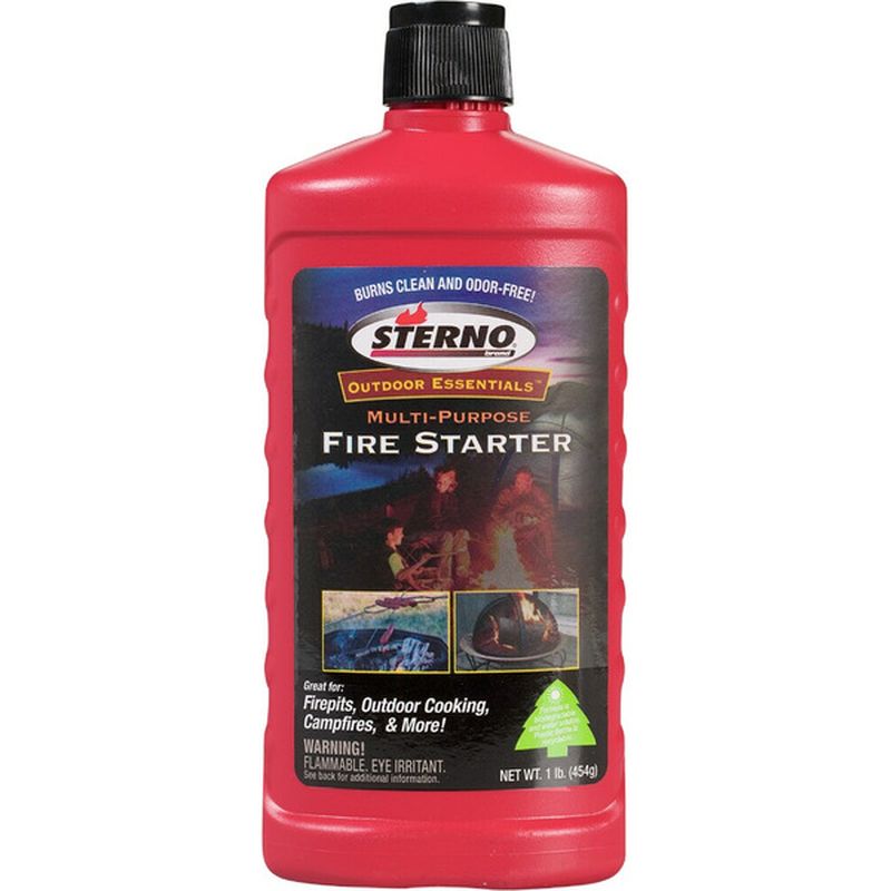 Sterno Green Fire Starter Instant Flame Gel