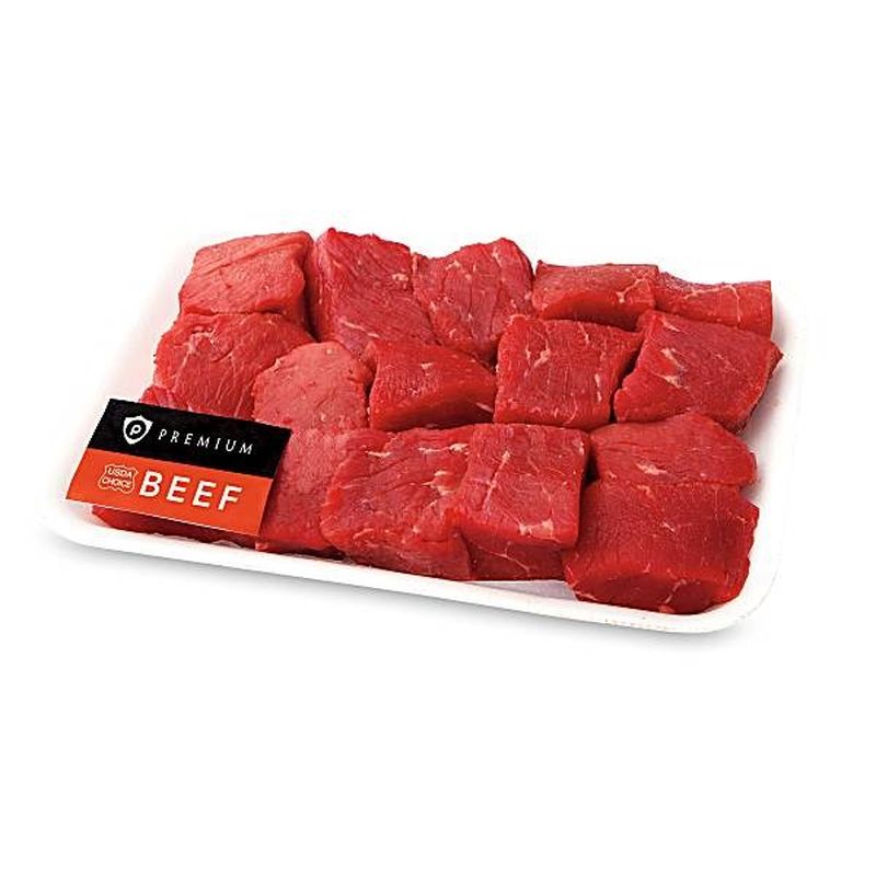 Publix Premium Beef Round Chunks (1.35 lb) from Publix - Instacart