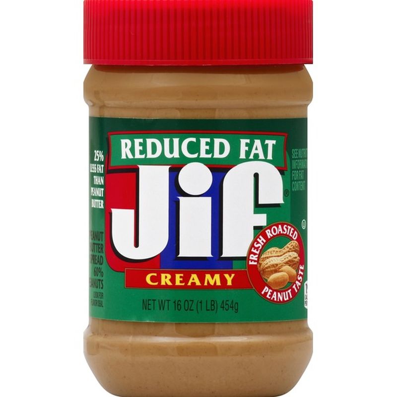 Jif Reduced Fat Creamy Peanut Butter Spread (16 oz) from Smart & Final