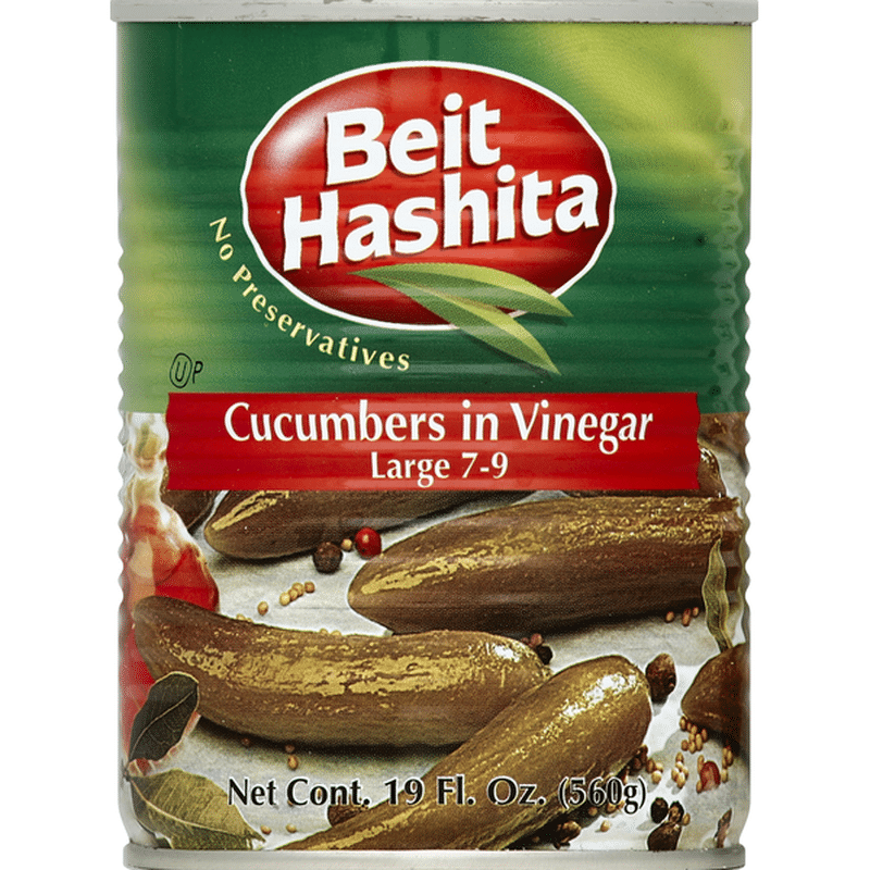 Beit Hashita Cucumbers in Vinegar (18 fl oz) Instacart
