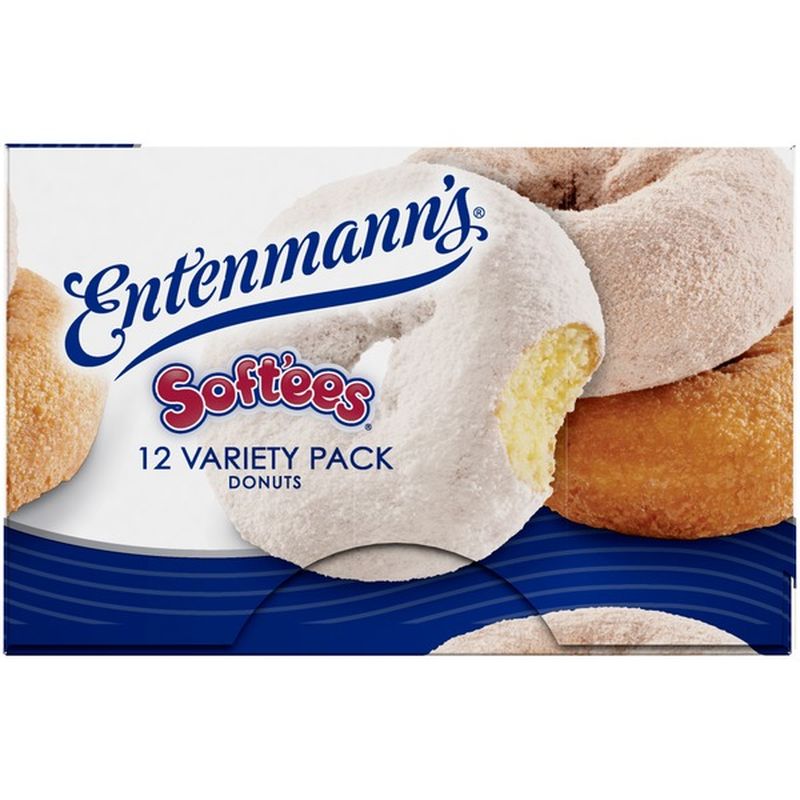 Entenmann's Soft'ees Variety Pack Donuts (12 ct) Instacart