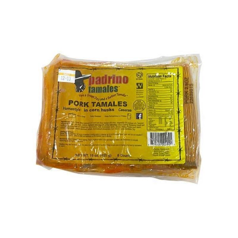 Padrino Foods Pork Tamales (15 oz) Instacart