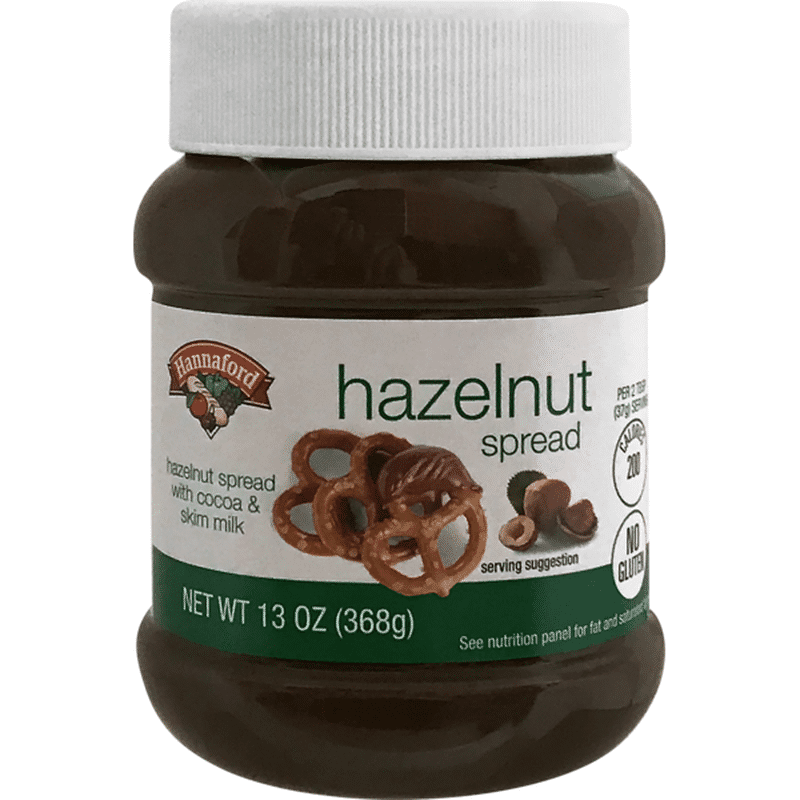 Hannaford Hazelnut Spread with Cocoa & Skim Milk (13 oz) Instacart