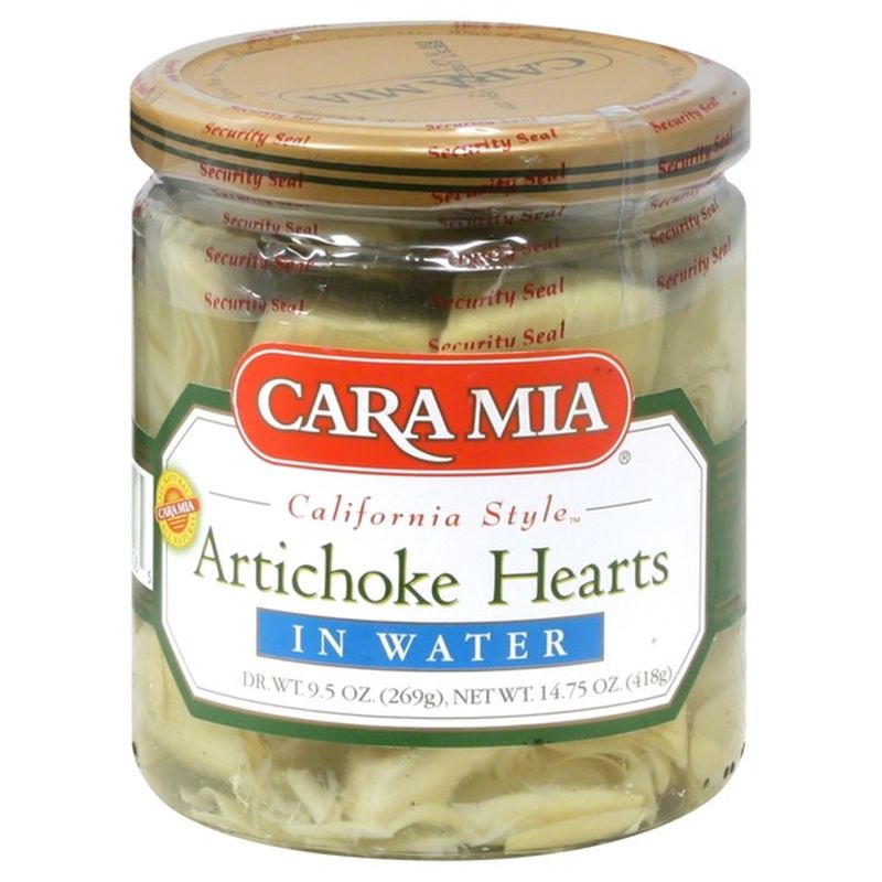Cara Mia Artichoke Hearts, in Water