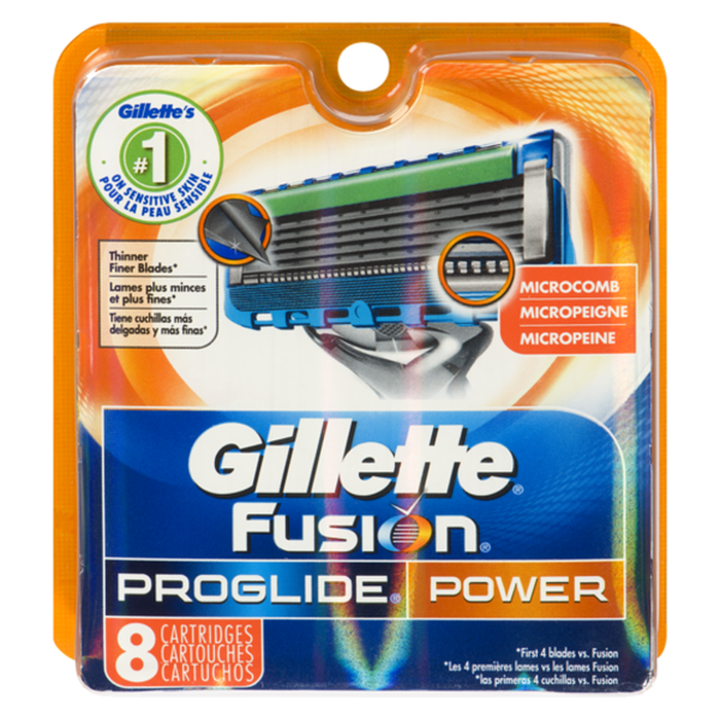 Gillette Proglide Men S Razor Blades 8 Ct Instacart