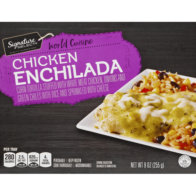 Signature Select Chicken Enchilada (9 oz) Instacart