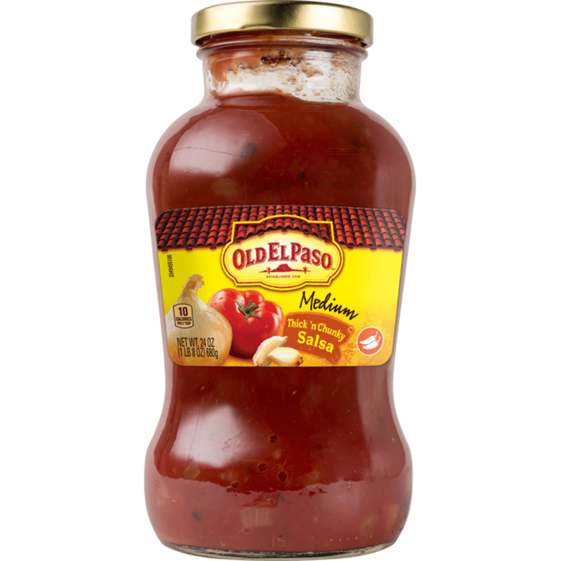Old El Paso Thick N Chunky Medium 24 Oz From Lowes Foods