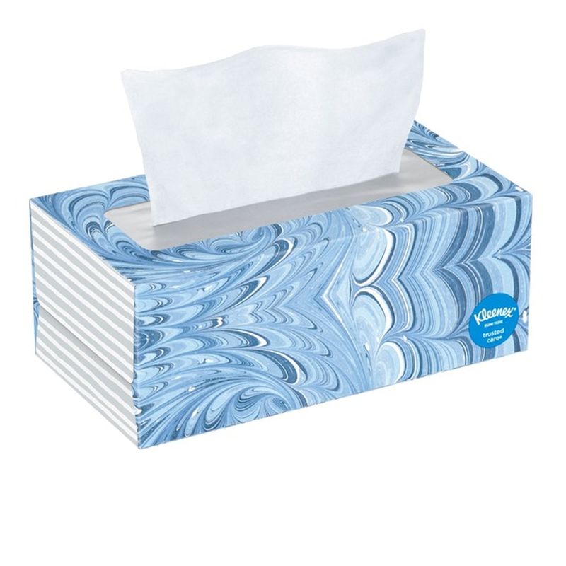 Kleenex Trusted Care Everyday Facial Tissue Flat Box 144 Each From Foodsco Instacart