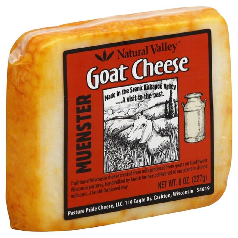 Nature Valley Goat Cheese, Muenster (8 oz) Instacart