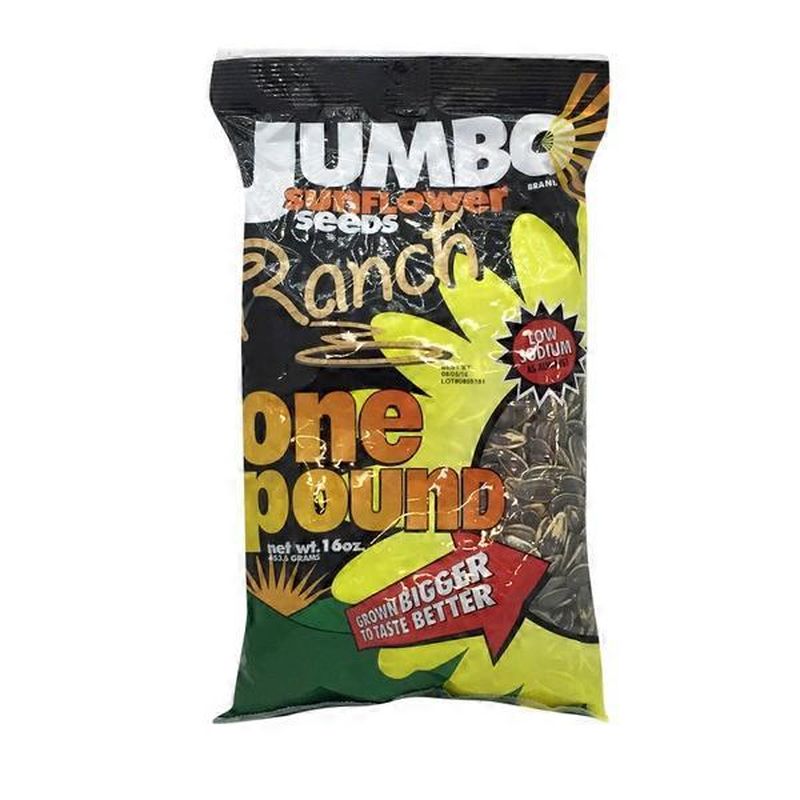 Jumbo Sunflower Seeds, Ranch, One Pound (16 oz) Instacart