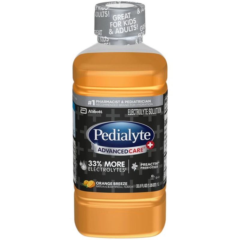 Pedialyte Electrolyte Solution (33.8 fl oz) - Instacart