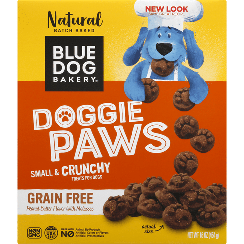 Blue Dog Bakery Treats for Dogs, Grain Free, Peanut Butter Flavor with