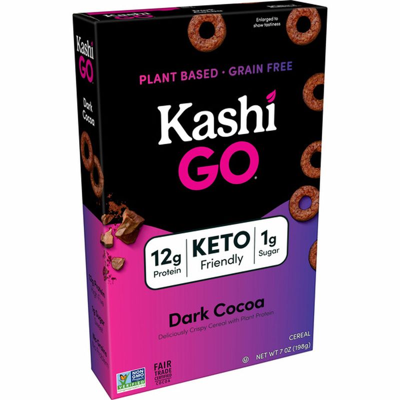 Kellogg's Kashi GO Breakfast Cereal, Vegan Protein, Keto Friendly